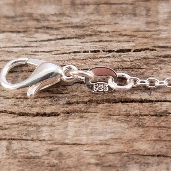 Barse Sterling Multi Stone Artisan  Cross Pendant Necklace - Picture 8 of 9